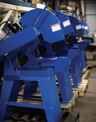 8 inch od hydraulic hose cutting saws